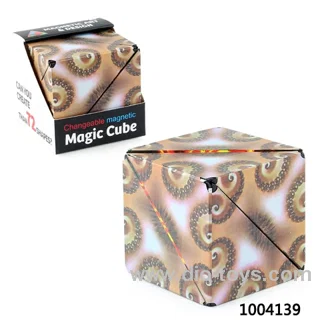Magical cube in display box