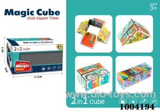 Magical cube in window box