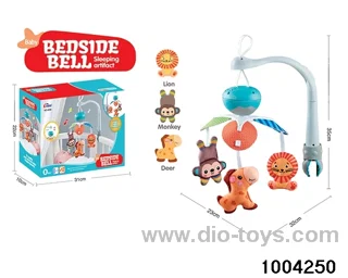 Baby bedside bell (electric music) in color box