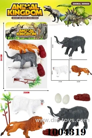 PVC soft glue toys in PP bag with header