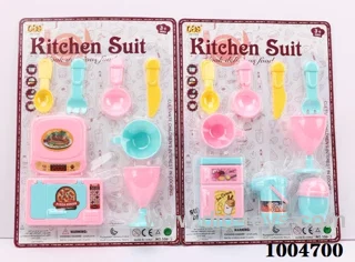 kitchen set 2 sets mixed loading in Blister card