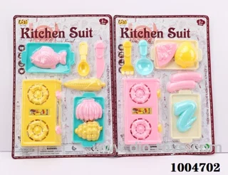 kitchen set 2 sets mixed loading in Blister card