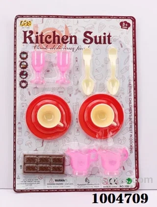 kitchen set in Blister card