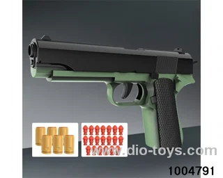Soft bullet gun in box