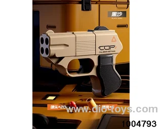 Soft bullet gun in color box