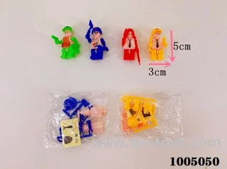 Assembling toy in pp bag
