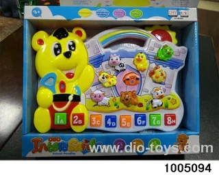 electronic organ in display box