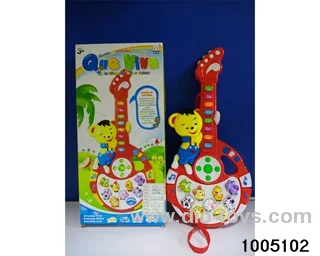 Guitar in color box