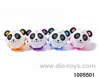 Panda silicone grip ball (without lamp) in opp bag