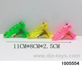 Transparent single nozzle water gun in BAG