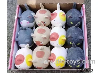 Pinch angry cat tuba in display box 12PCS
