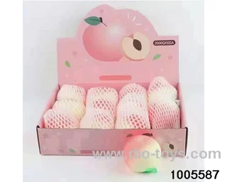 Peach pinching music in display box