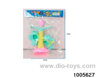 Rotating aircraft in opp bag