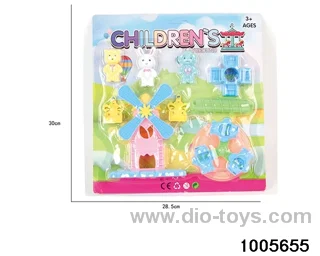 Amusement Park Set in Blister card
