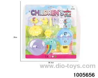 Amusement Park Set in Blister card