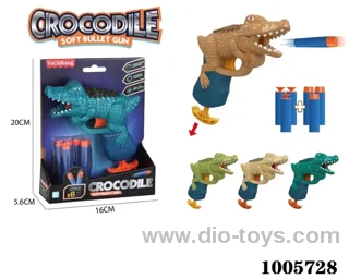 Dinosaur Toy Guns 4 color mixed loading in display box