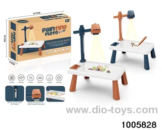 Painting toys in color box