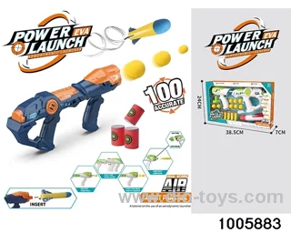Air Gun Rocket Set in color box