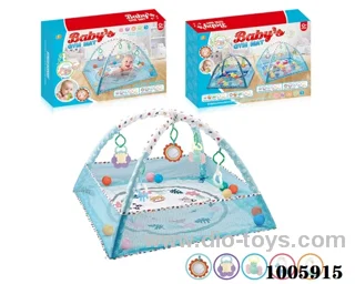 Baby fitness blanket & ball pit  in color box
