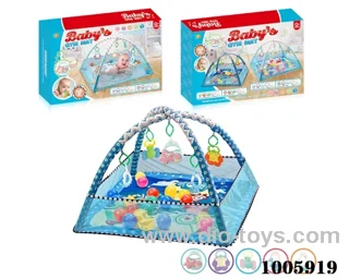 Baby  fitness blanket with music not include  in  color box