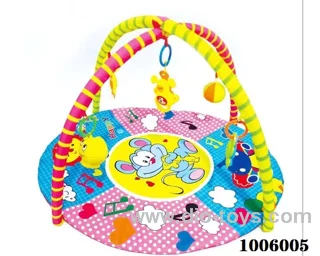 Baby playmat   in PVC hang bag