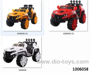 four-drive dual door2.4g  multi-function remote control car  with light&music 3 color mixed loading