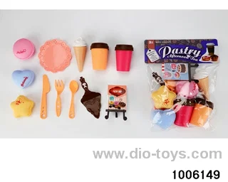 Tea tableware pastry and dessert series in PP bag with header
