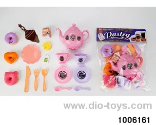 Tea tableware pastry and dessert series in PP bag with header