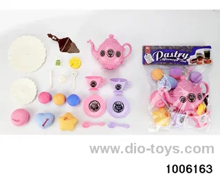 Tea tableware pastry and dessert series in PP bag with header