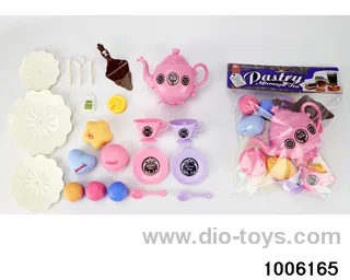 Tea tableware pastry and dessert series in PP bag with header