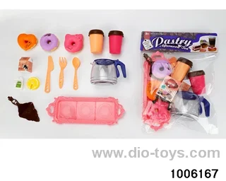 Tea tableware pastry and dessert series in PP bag with header