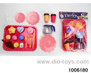 Tea tableware pastry and dessert series in PP bag with header