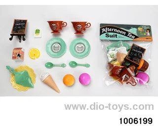 Tea tableware pastry and dessert series in PP bag with header