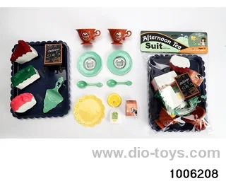 Tea tableware pastry and dessert series in PP bag with header