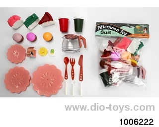 Tea tableware pastry and dessert series in PP bag with header