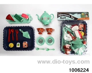 Tea tableware pastry and dessert series in PP bag with header