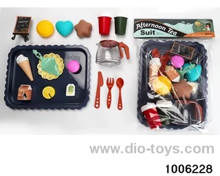 Tea tableware pastry and dessert series in PP bag with header