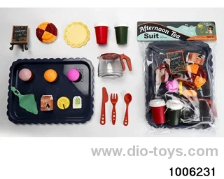 Tea tableware pastry and dessert series in PP bag with header
