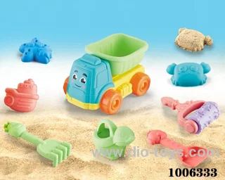 8PCS Beach toy in Net bag