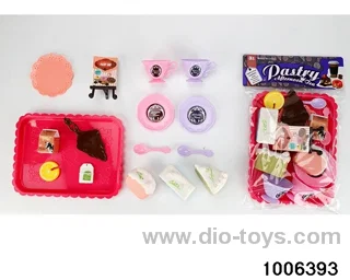 Tea tableware pastry and dessert series in PP bag with header