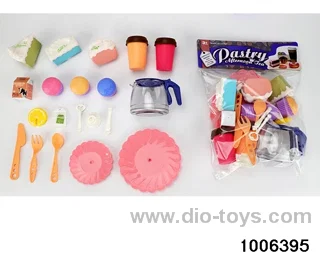 Tea tableware pastry and dessert series in PP bag with header