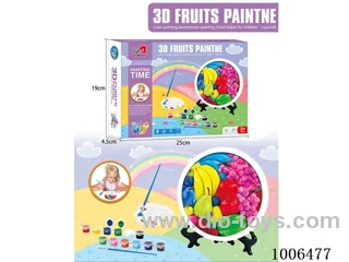 PAINTED TOYS IN COLOR BOX