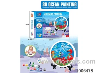 PAINTED TOYS IN COLOR BOX