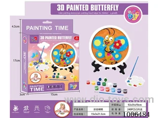 PAINTED TOYS IN COLOR BOX