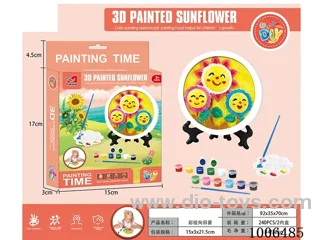 PAINTED TOYS IN COLOR BOX
