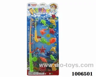 fishing toys set in Blister card