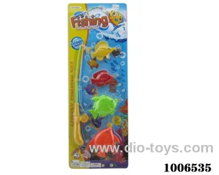 fishing toys set in Blister