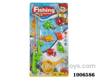 fishing toys set in Blister