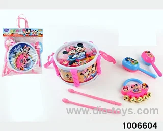 MUSICAL INSTRUMENT SET IN PVC HANG BAG