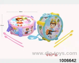 BABY CARTOON DRUM IN OPP BAG